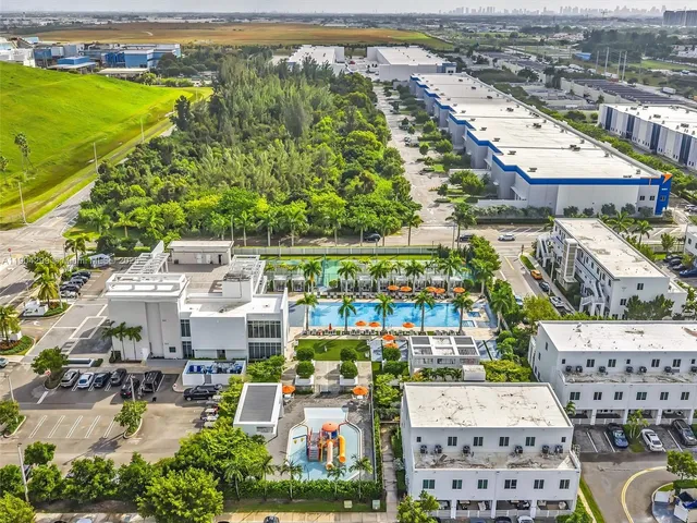 a view of a living room and dining room
