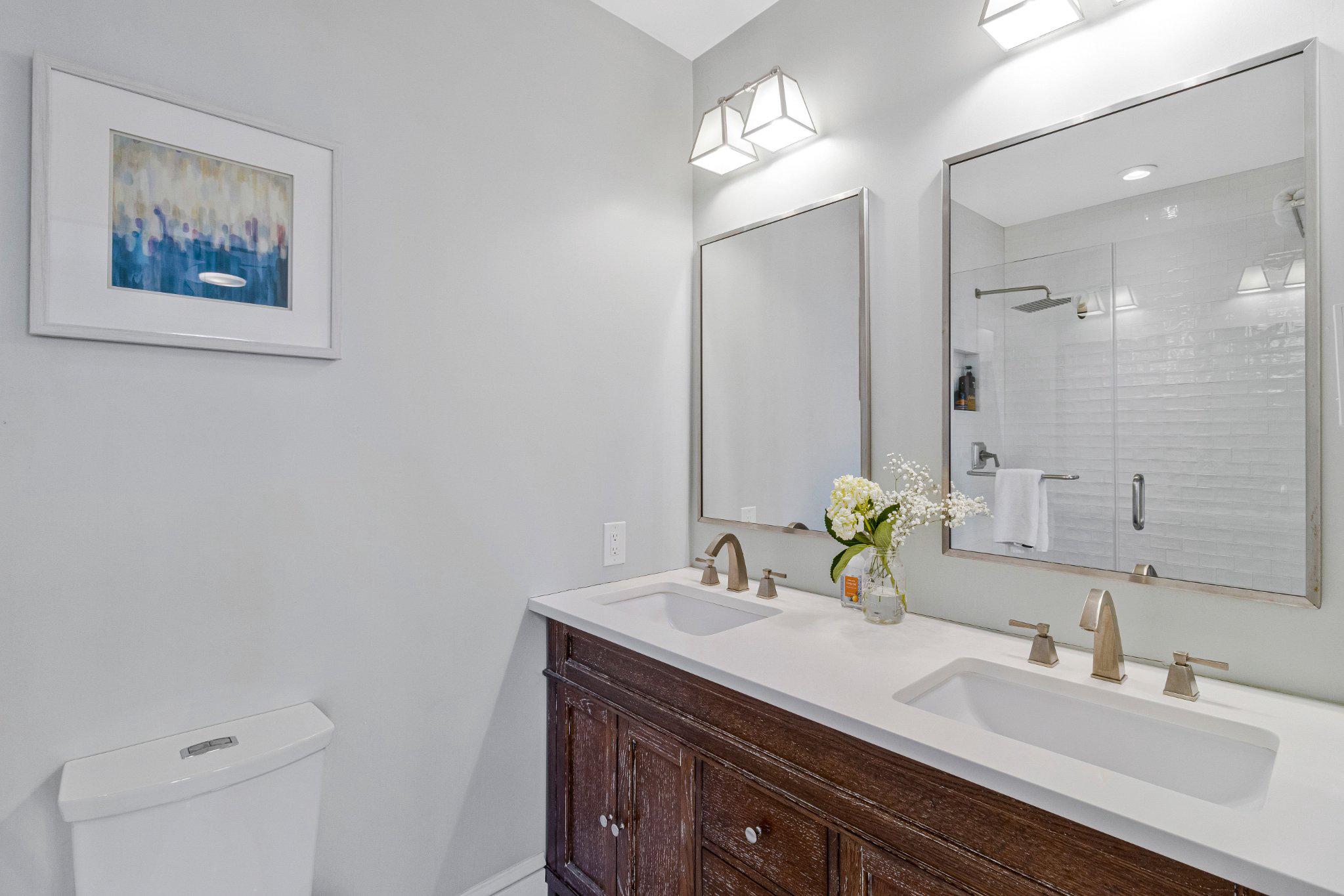 503 I Street Northeast Washington, DC 20002 - Photo 15 of 37 Dual-sink primary with lots of counter space.