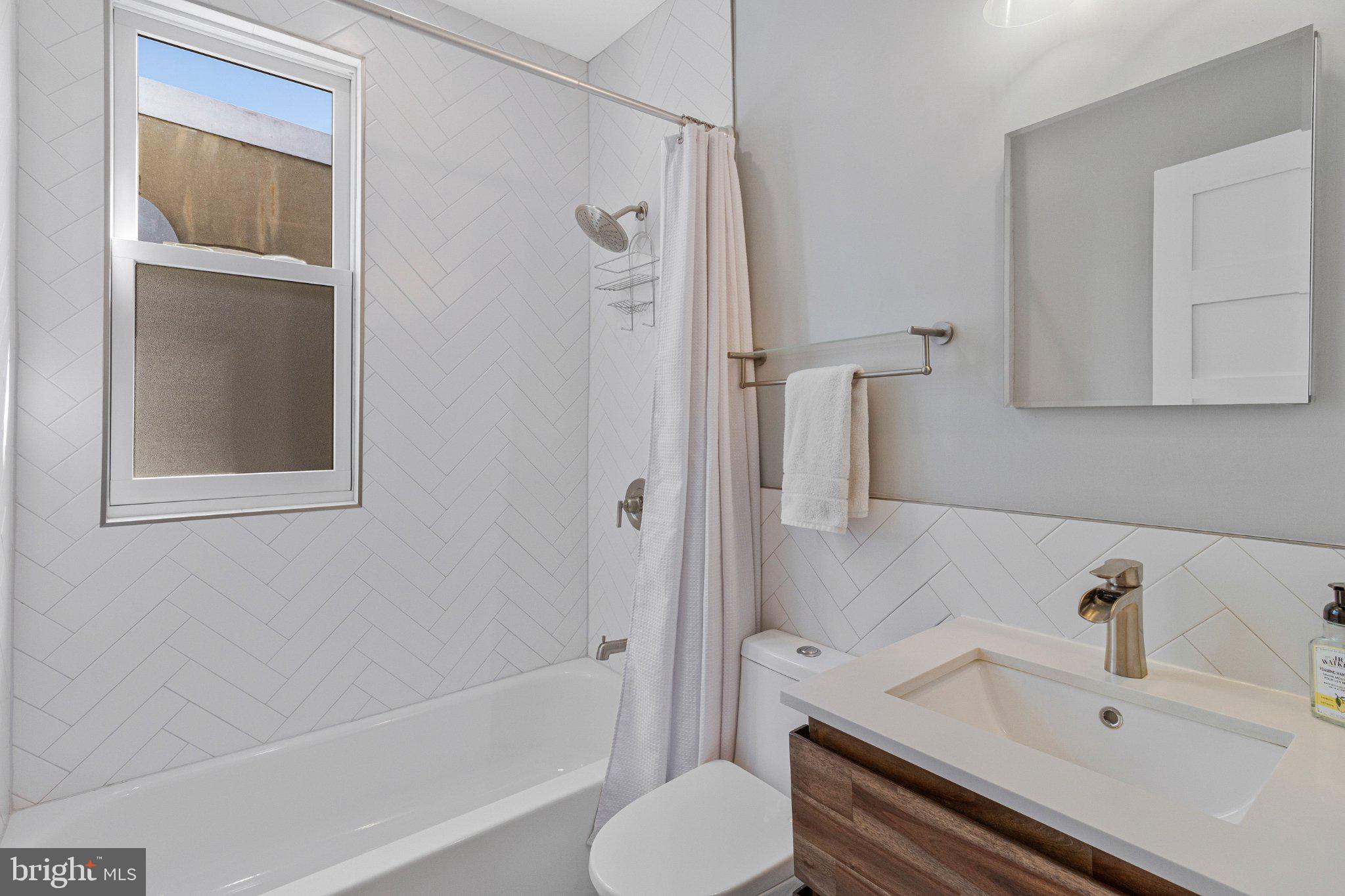 503 I Street Northeast Washington, DC 20002 - Photo 19 of 37 Modern bathroom with sleek finishes.