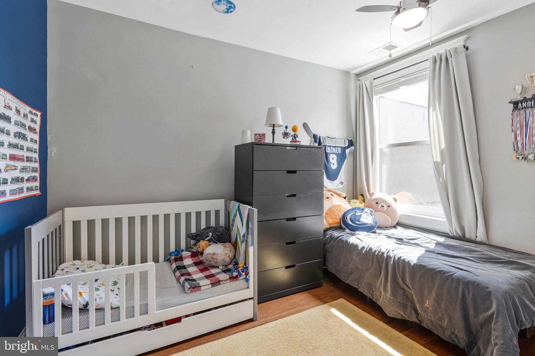 503 I Street Northeast Washington, DC 20002 - Photo 21 of 37 Cozy children's room with playful charm.