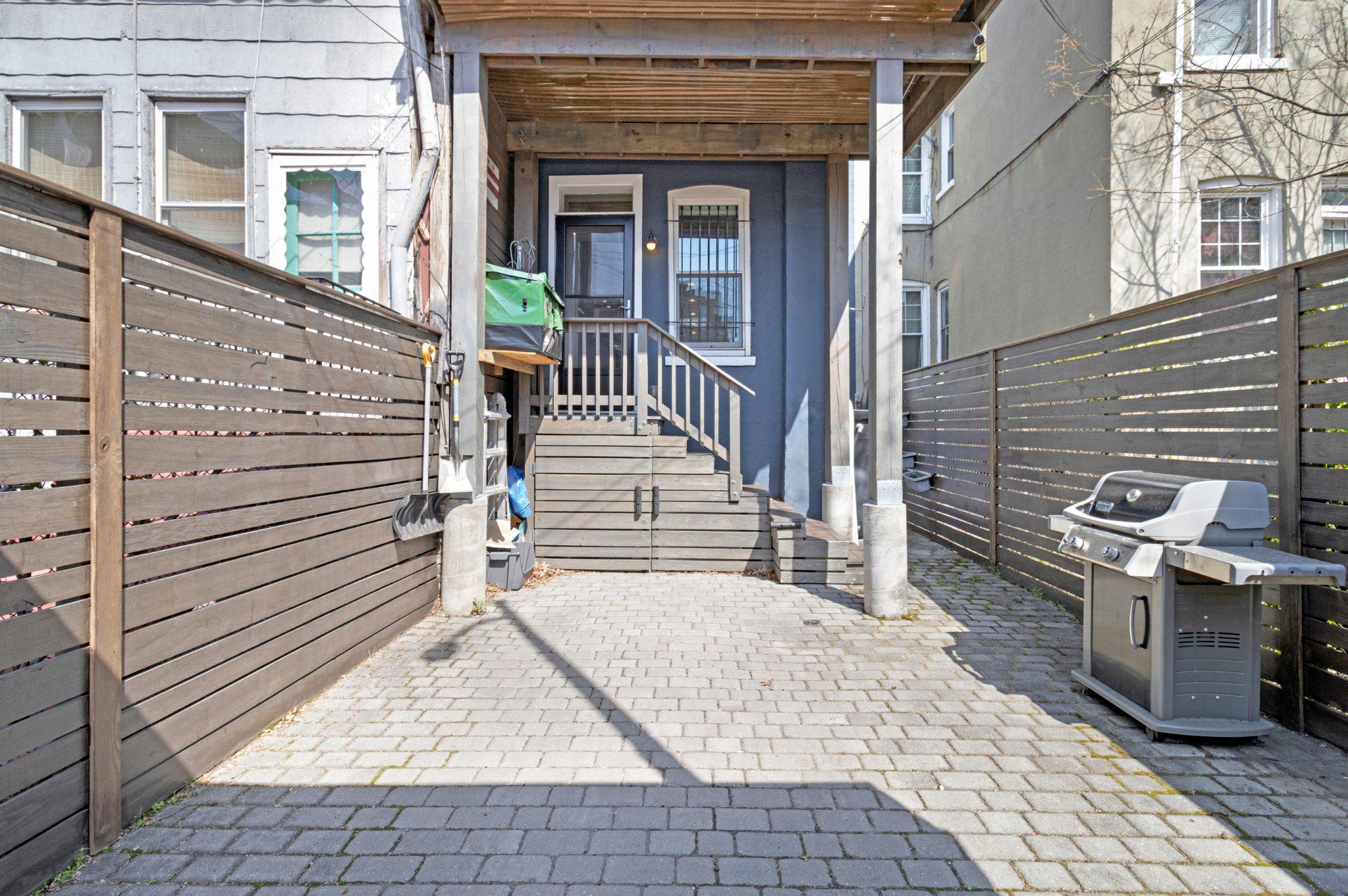 503 I Street Northeast Washington, DC 20002 - Photo 29 of 37 Rear entryway and parking.