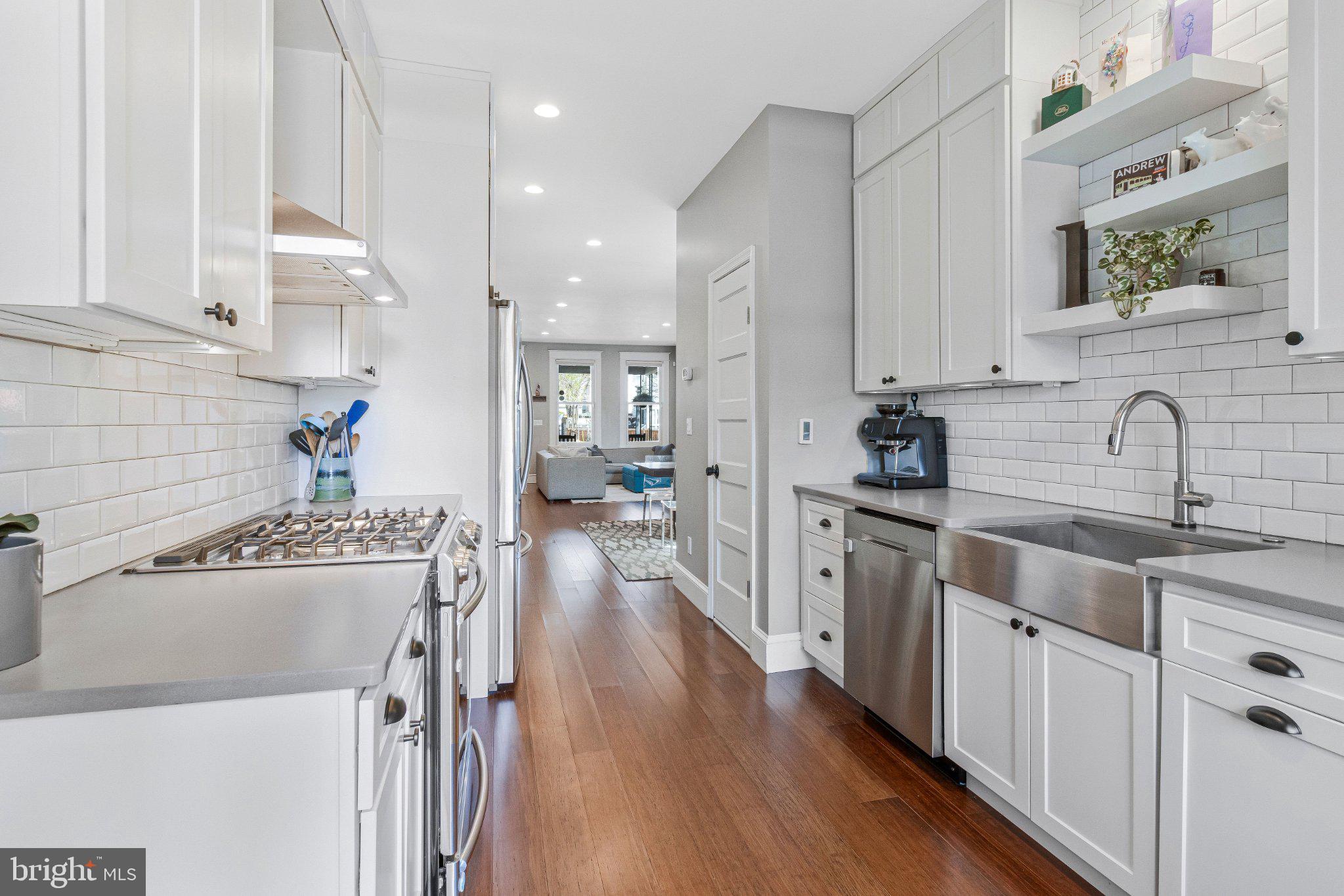 503 I Street Northeast Washington, DC 20002 - Photo 9 of 37 Modern kitchen with sleek finishes.