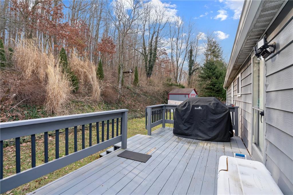 373 Taffy Run Road Rochester, PA 15074 - Photo 13 of 14 a view of deck with patio