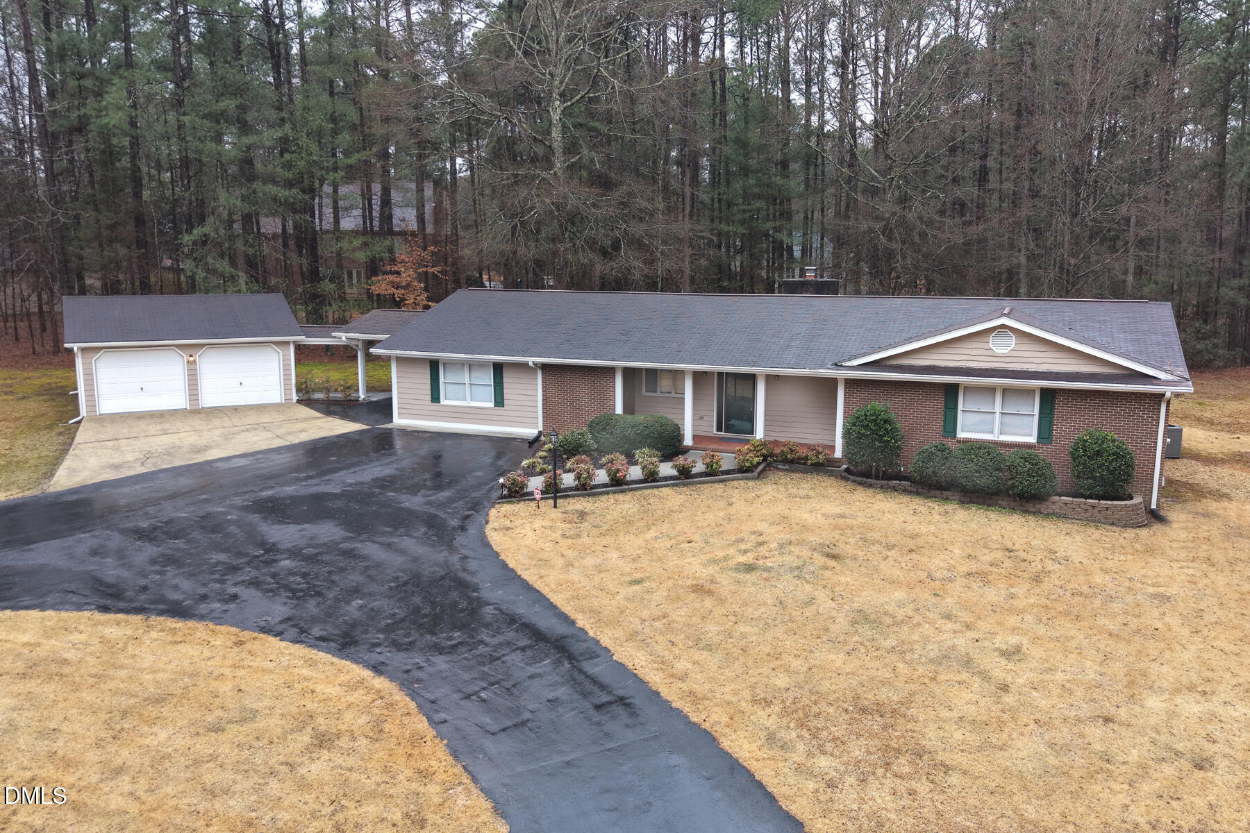 401 Martindale Drive Raleigh, NC 27614 - Photo 34 of 35 a front view of a house with a yard