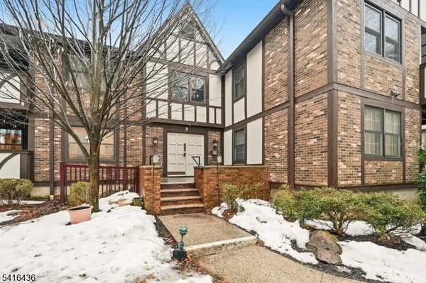 a view of a building with a bench