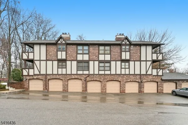 a front view of a house with balcony