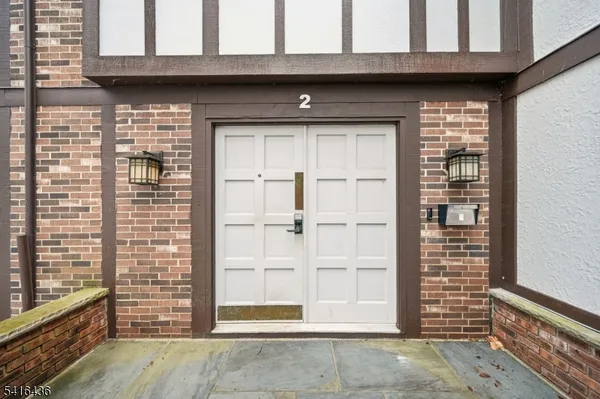 a view of front door of house