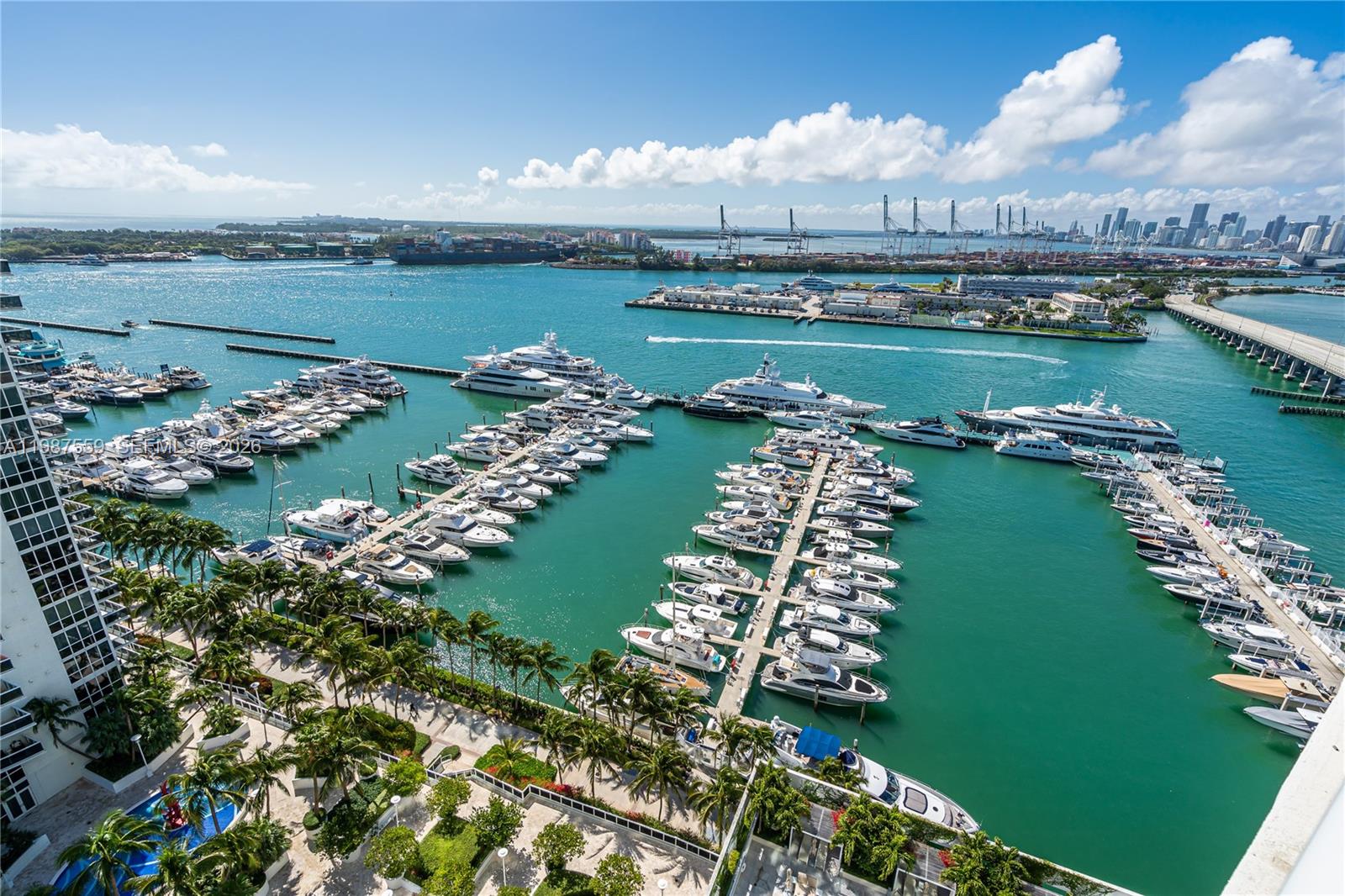 450 Alton Road, Unit 2005 Miami Beach, FL 33139 - Photo 19 of 19 an aerial view of a city