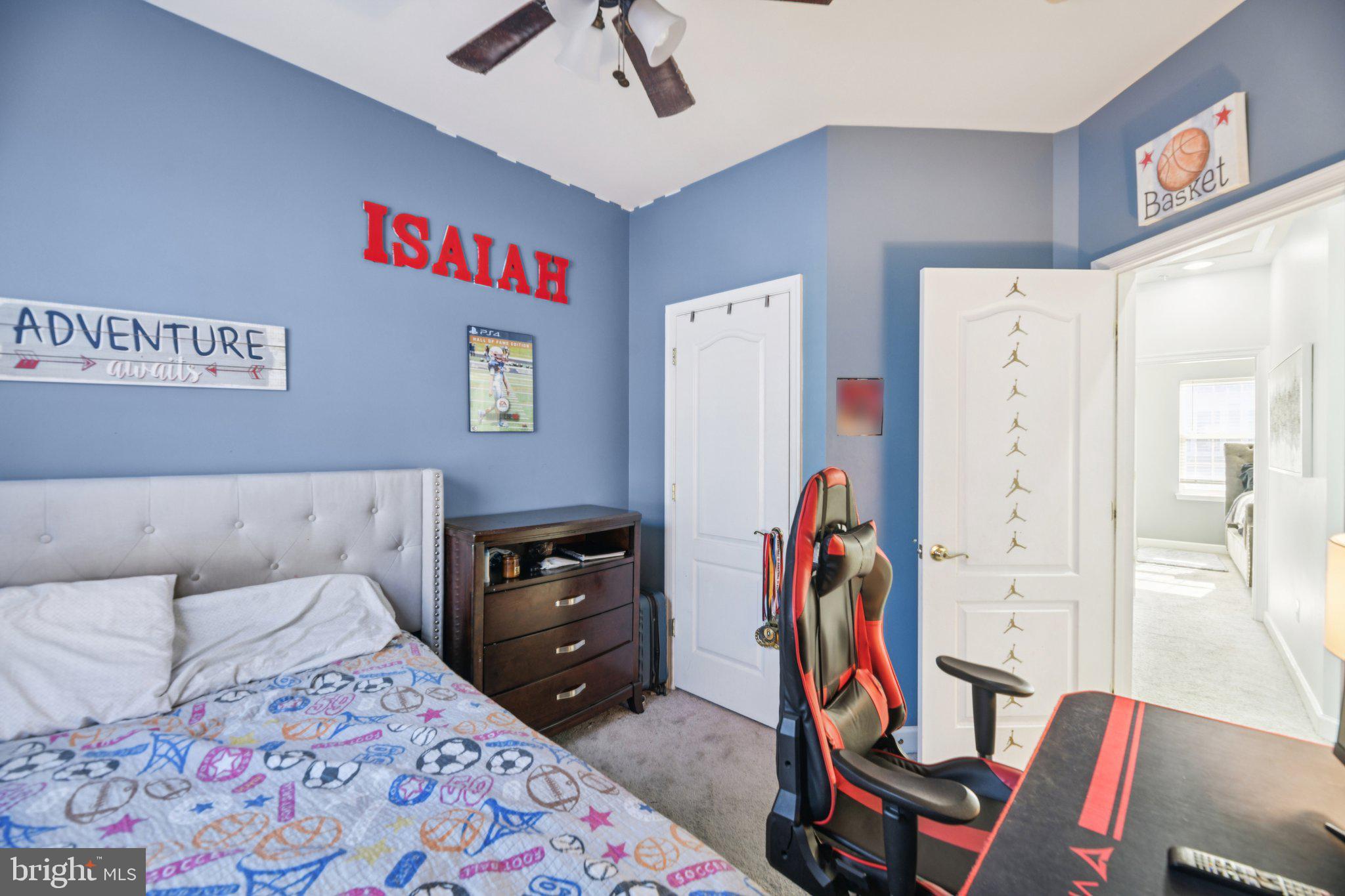 4334 Talmadge Circle Suitland, MD 20746 - Photo 22 of 29 a bedroom with furniture and a closet