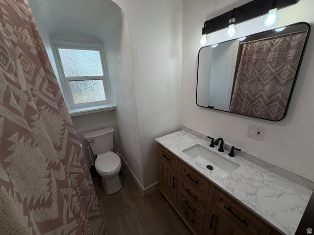 108 West 2nd South Grace, ID 83241 - Photo 10 of 20 Newly remodeled bathroom with a brand new vanity, toilet and flooring.