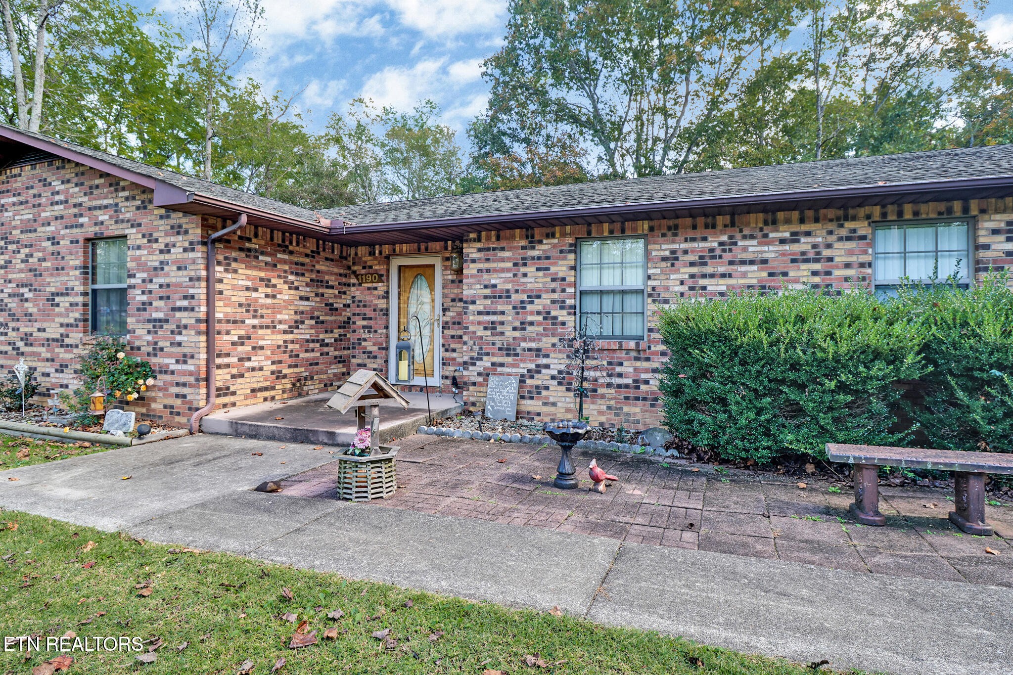 1190 Sand Cut Road Oneida, TN 37841 - Photo 38 of 41 a view of yard with green space and seating area