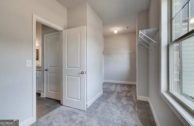 a view of livingroom with a hallway