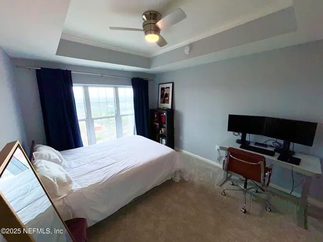 a view of balcony with furniture