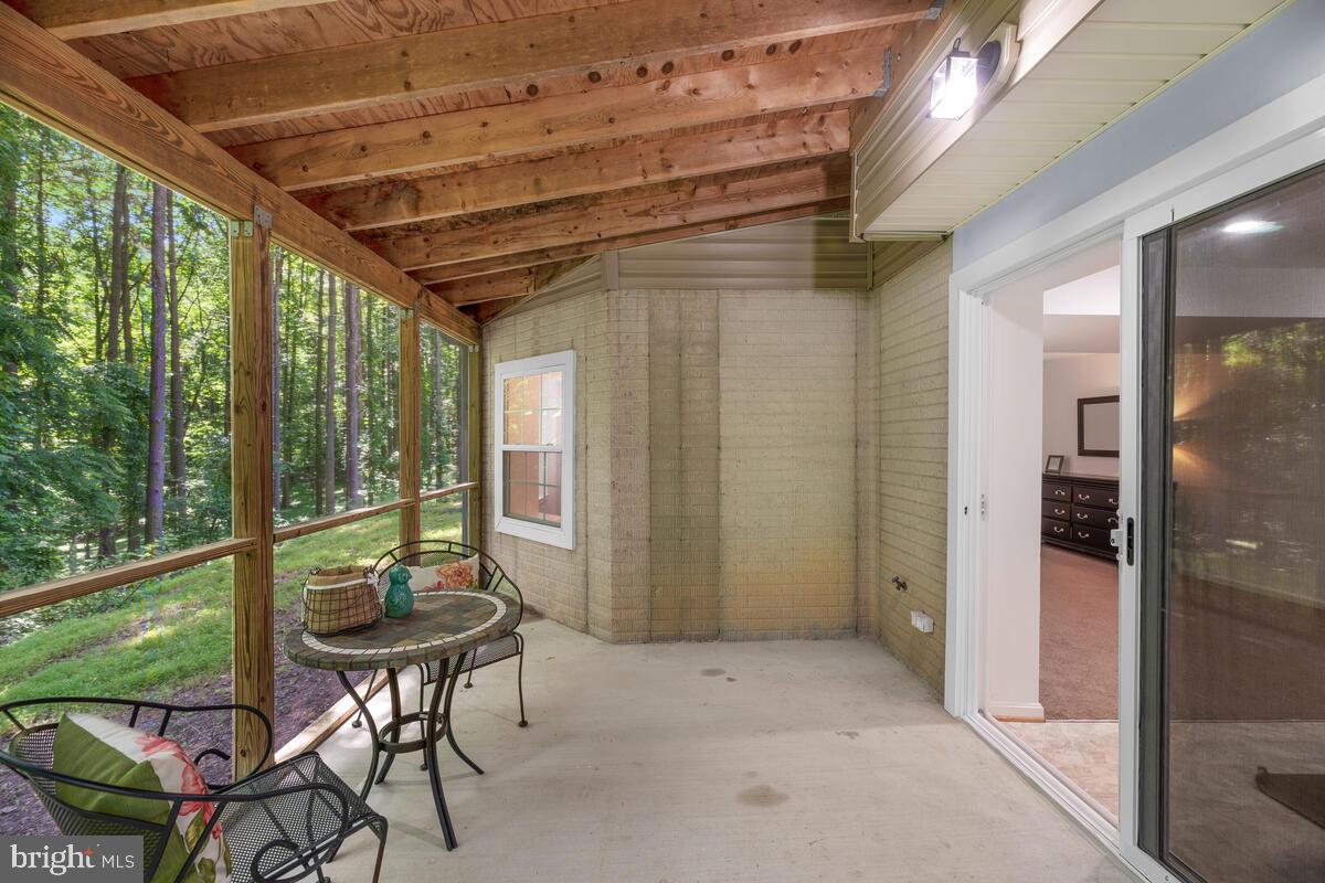 2395 Sunset Farm Road Ellicott City, MD 21042 - Photo 59 of 73 Sunroom is off kitchen w/ private access door