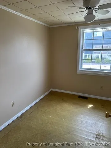 a view of empty room