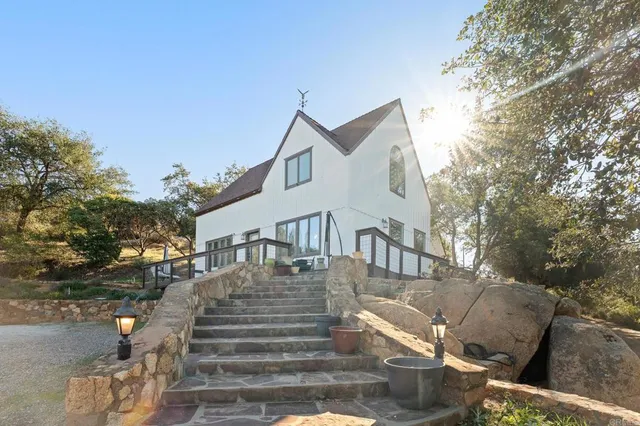 a bird view of the house