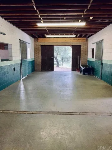 a view of a house with a mountain