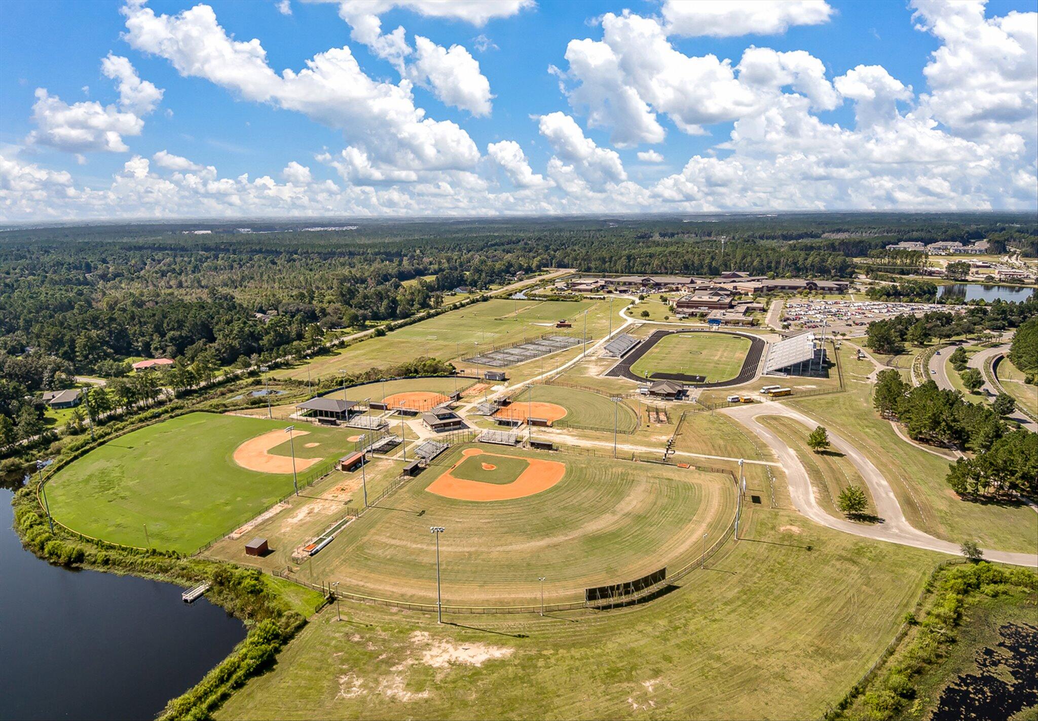 341 Iveson Road Summerville, SC 29486 - Photo 42 of 86 Cane Bay High Football & Baseball Field