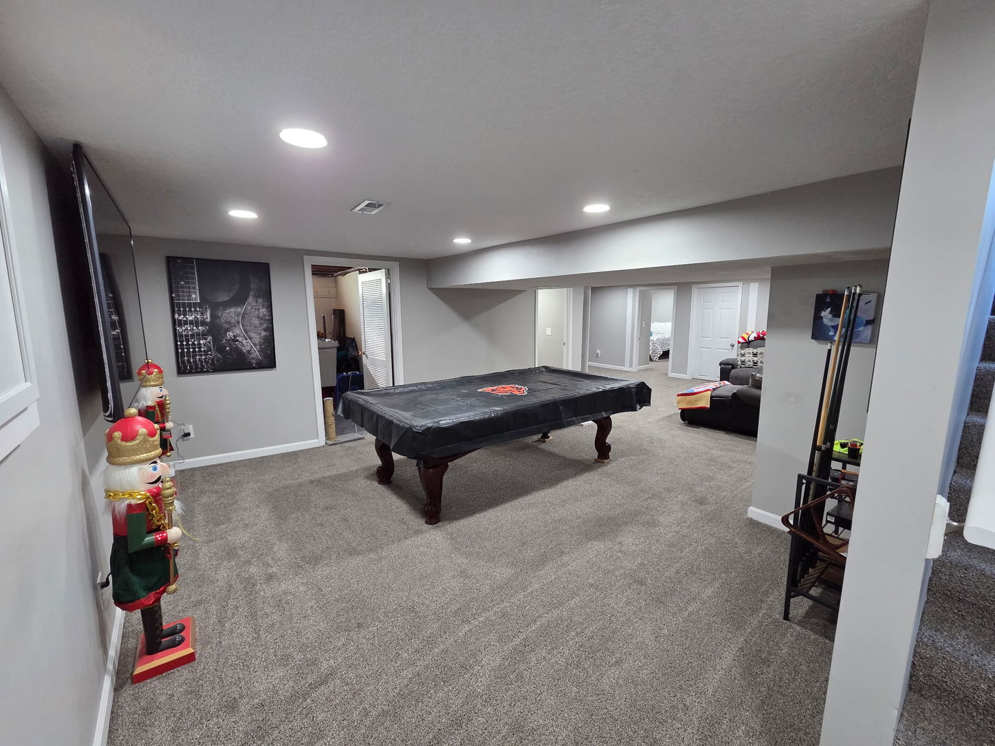 2550 26th Street Rock Island, IL 61201 - Photo 19 of 33 a living room with furniture and a flat screen tv