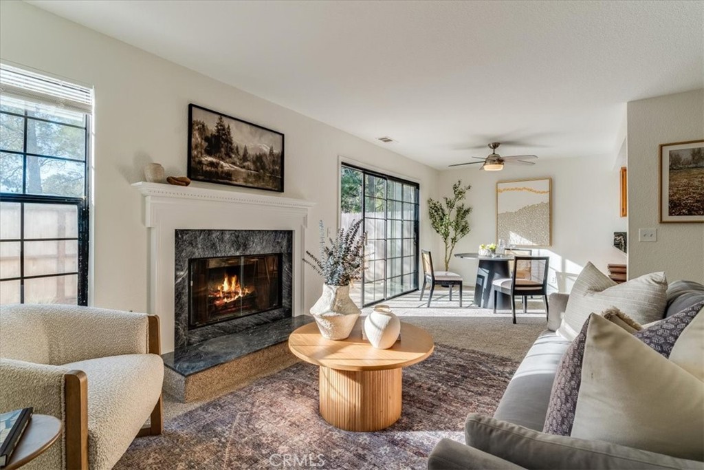 646 Shady Lane Santa Maria, CA 93455 - Photo 4 of 44 a living room with furniture and a fireplace