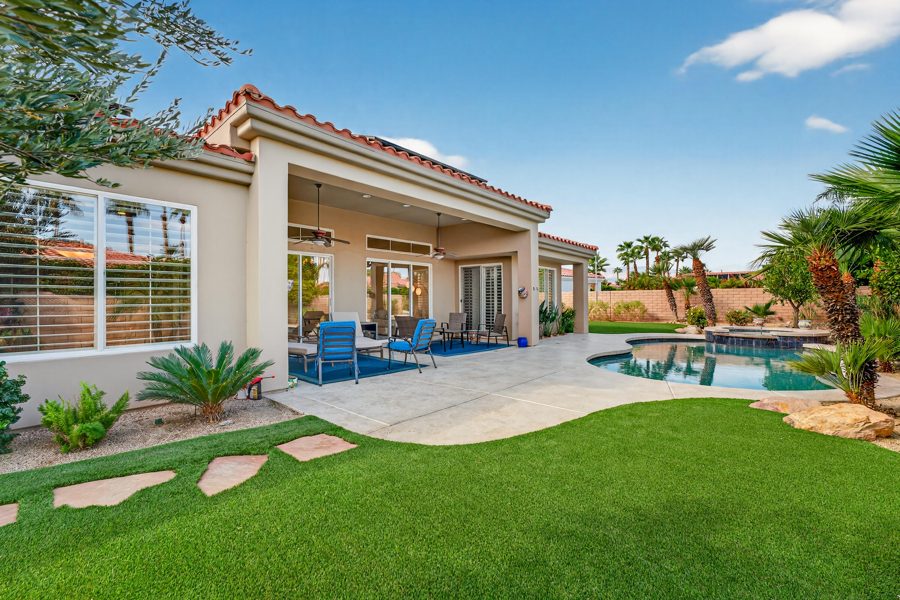 77374 Box Ridge Place Indian Wells, CA 92210 - Photo 13 of 52 Back View South/West