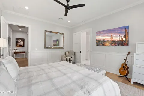 a bathroom with a double vanity sink mirror and