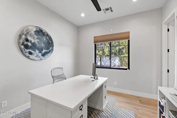 a view of a city from a terrace