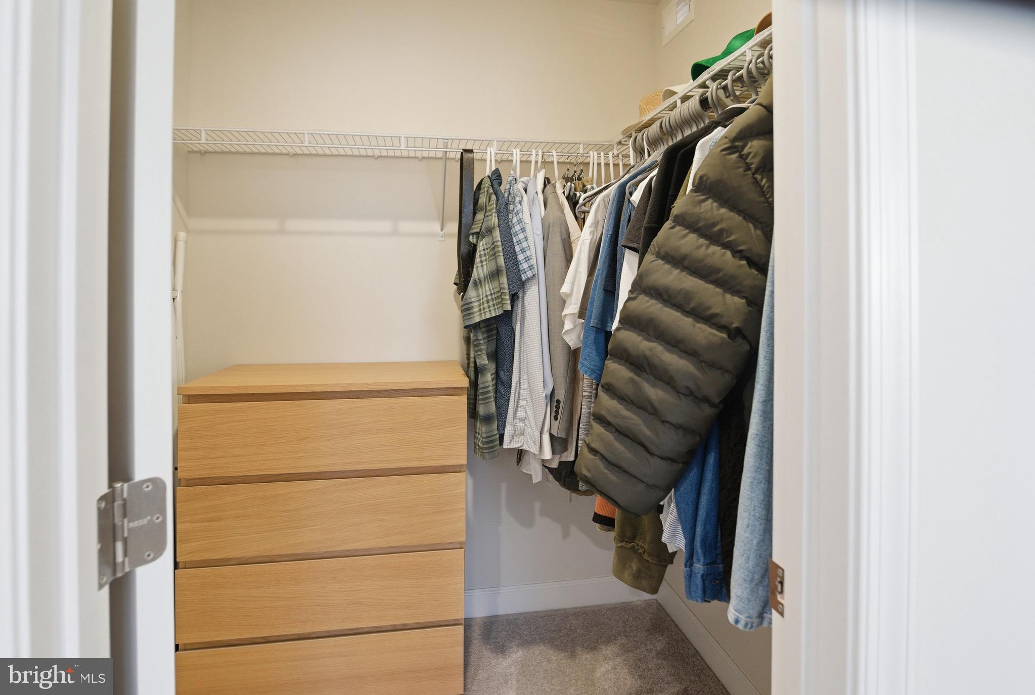 504 Cleveland Road Linthicum Heights, MD 21090 - Photo 25 of 54 a view of walk in closet with stairs