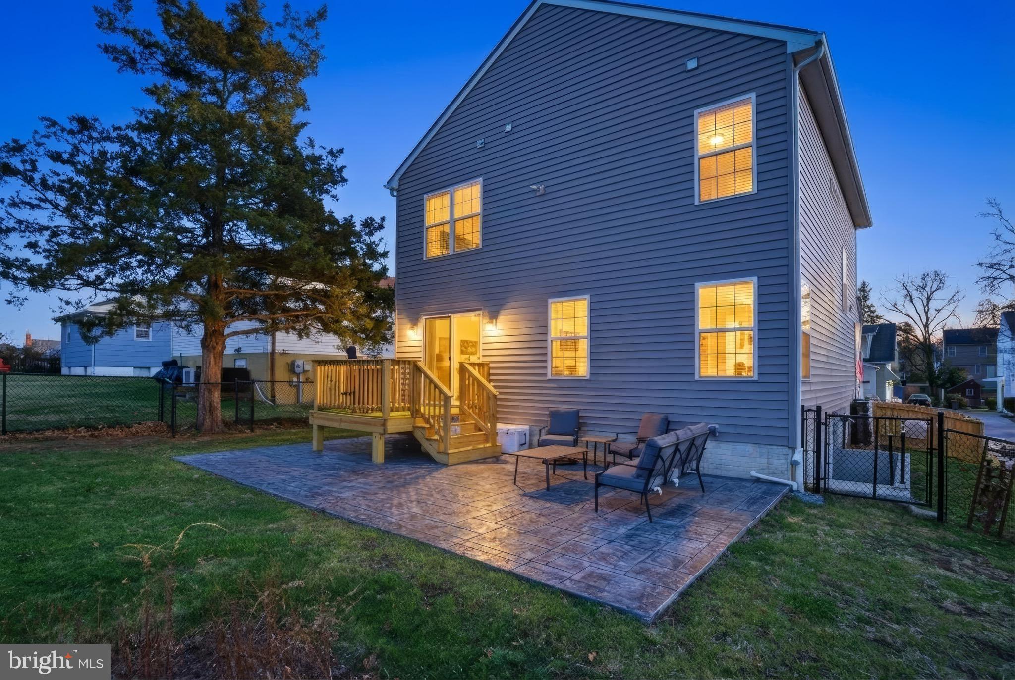 504 Cleveland Road Linthicum Heights, MD 21090 - Photo 53 of 54 a view of a house with backyard porch and sitting area