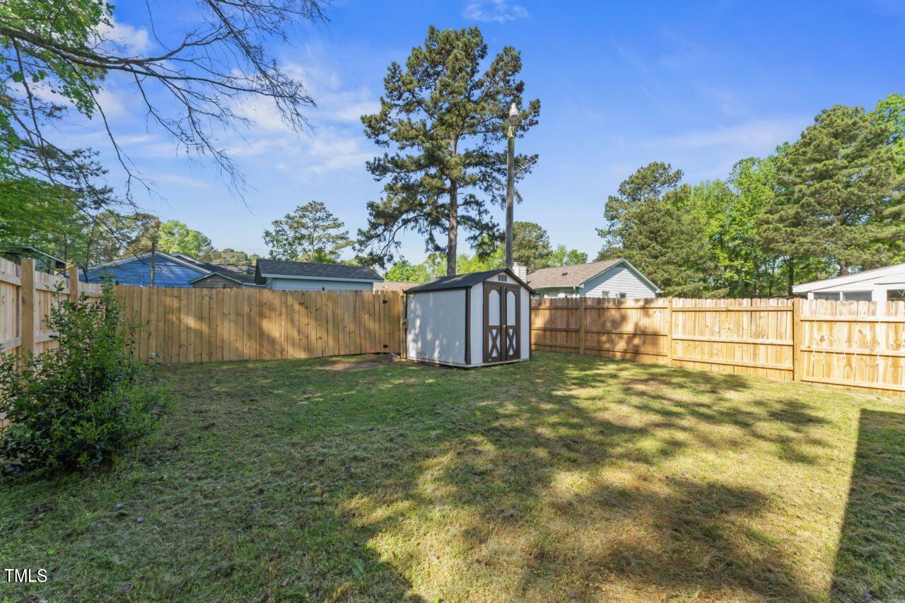 2704 Big Oak Street Raleigh, NC 27610 - Photo 20 of 21 Back Yard