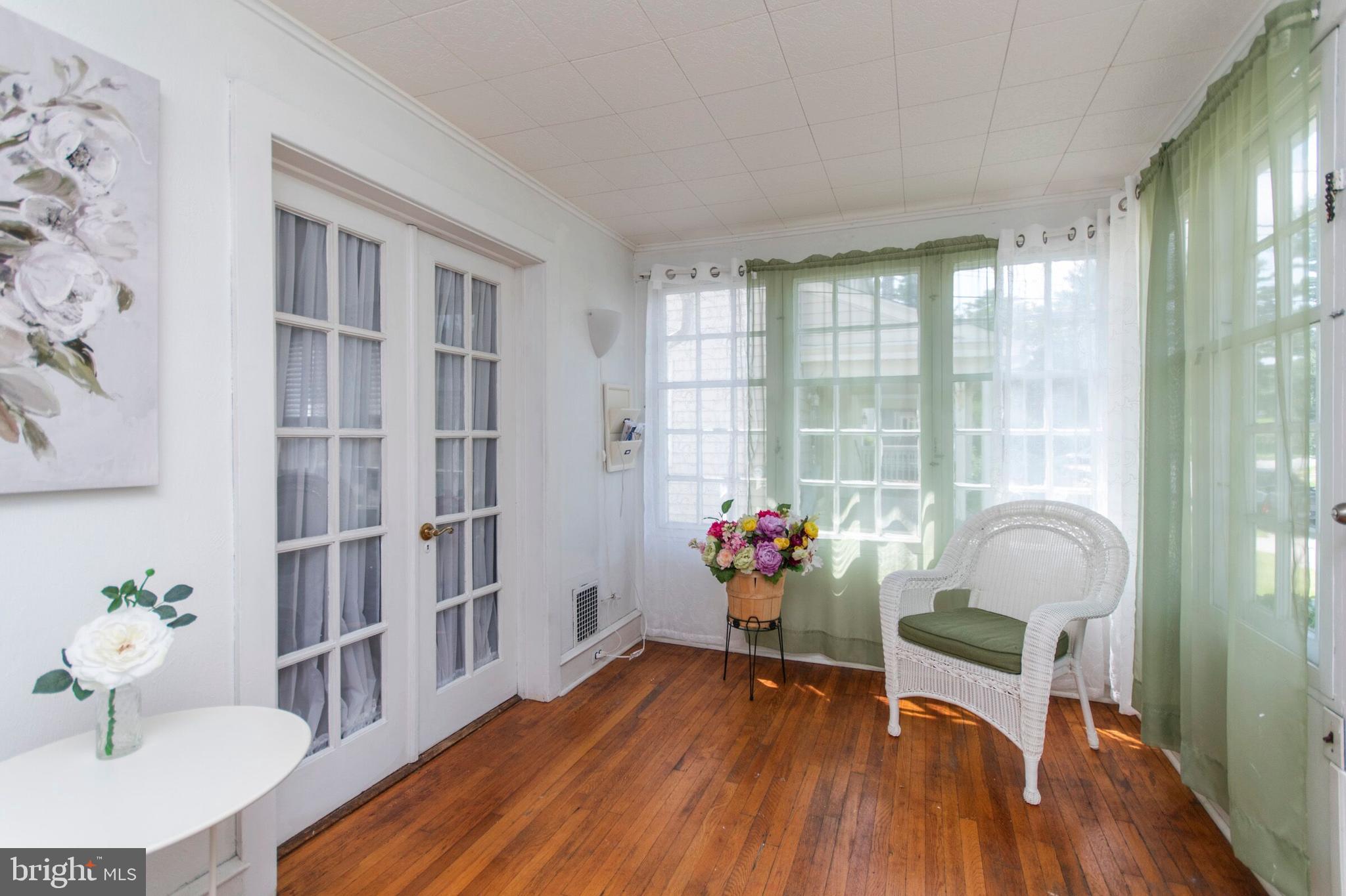 351 Oak Road Glenside, PA 19038 - Photo 3 of 20 Hardwood floors and french doors