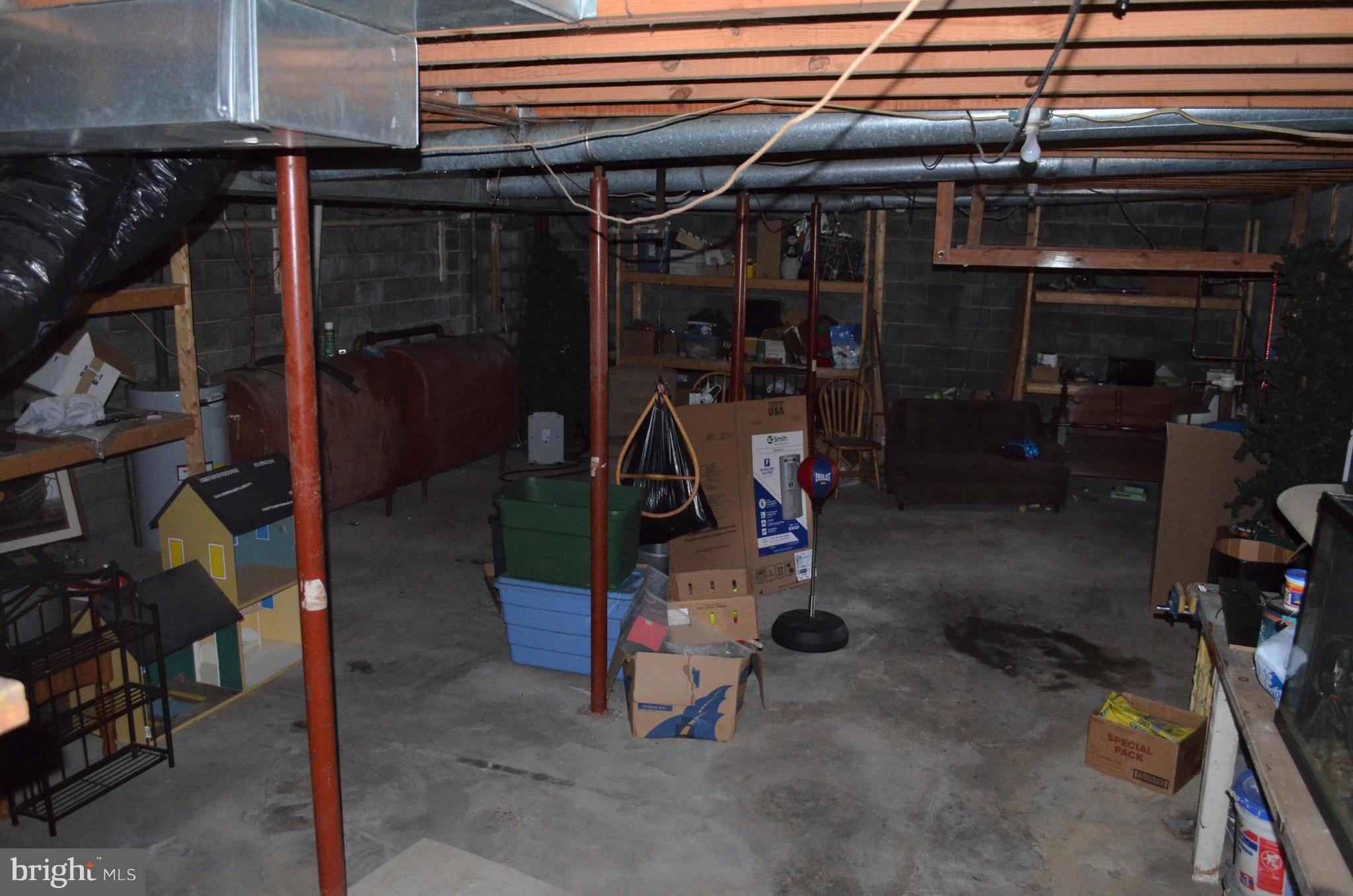 286 Magaha Road Ranson, WV 25438 - Photo 19 of 19 Unfinished basement storage area