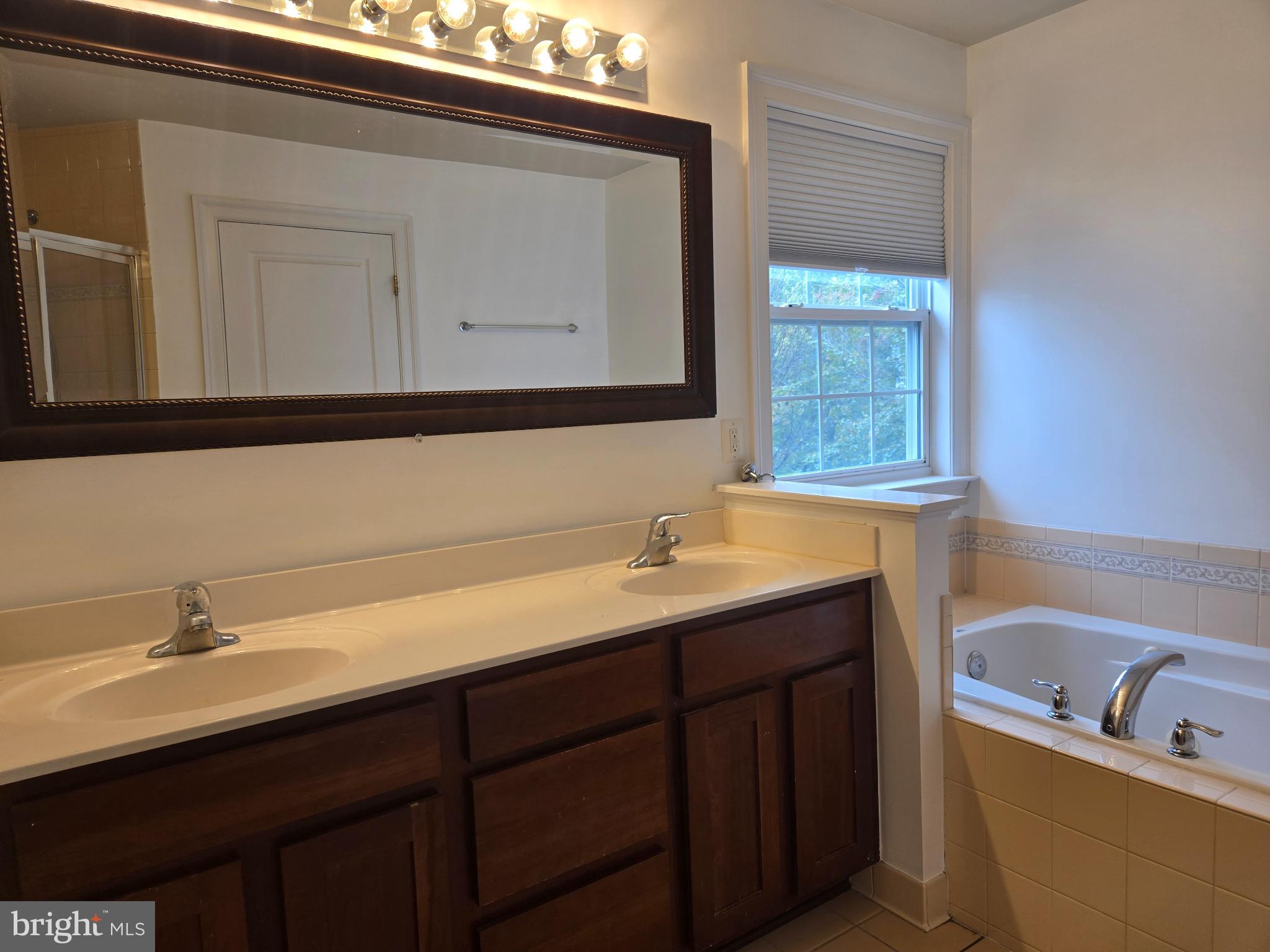 6444 5th Street Alexandria, VA 22312 - Photo 16 of 34 Spacious bathroom with elegant fixtures.