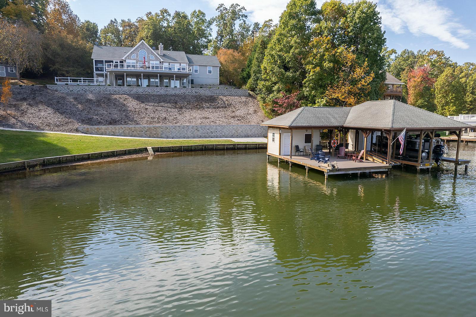 1069 Mitchell Point Road Mineral, VA 23117 - Photo 14 of 77 New enclosed bar area w/ refrigerator