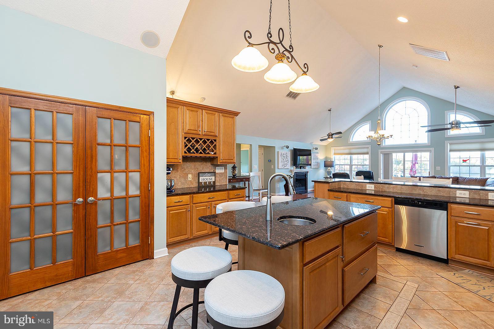 1069 Mitchell Point Road Mineral, VA 23117 - Photo 27 of 77 Island in kitchen w/ sink and lots of storage