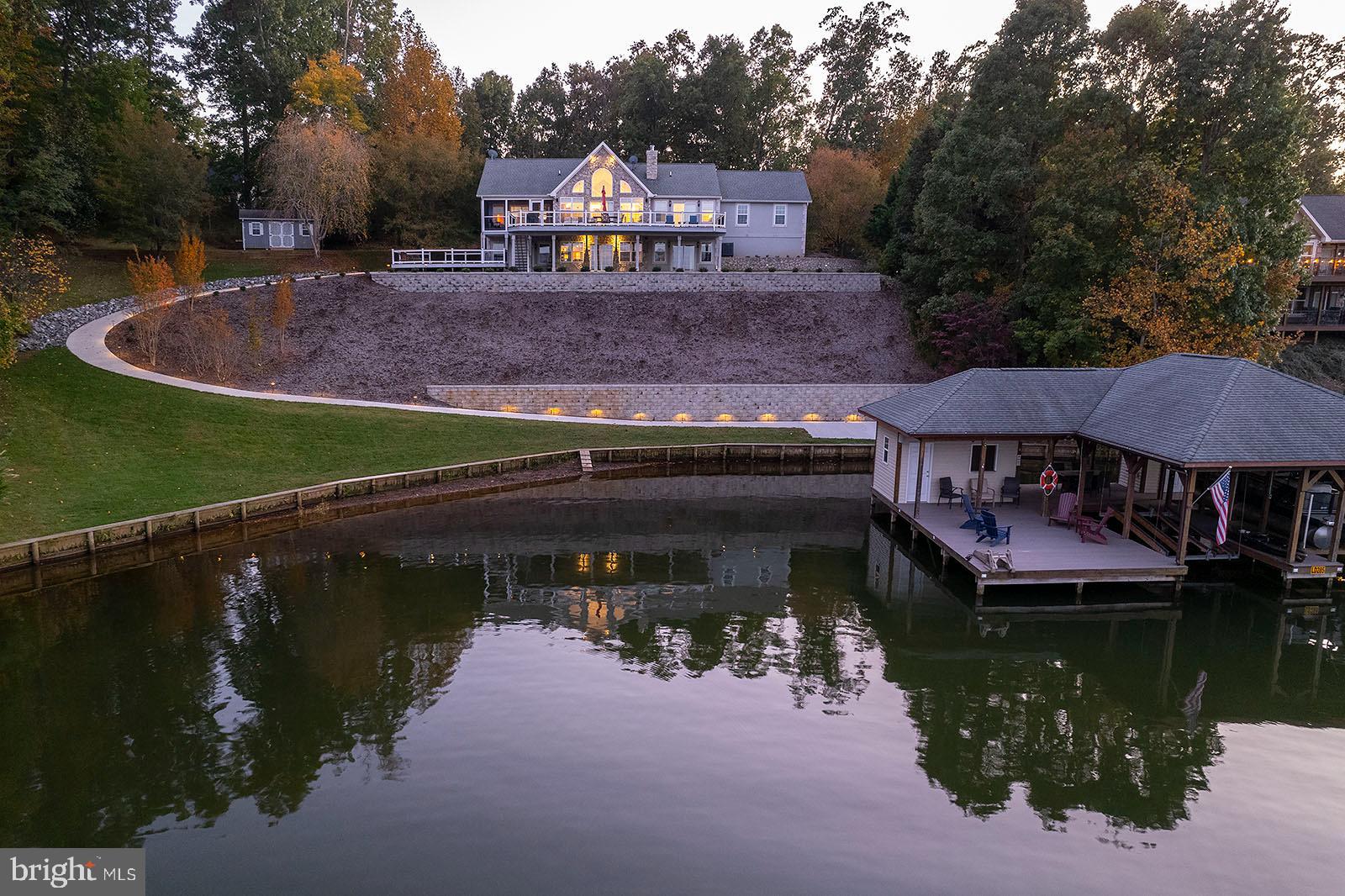 1069 Mitchell Point Road Mineral, VA 23117 - Photo 3 of 77 Exterior view from lake