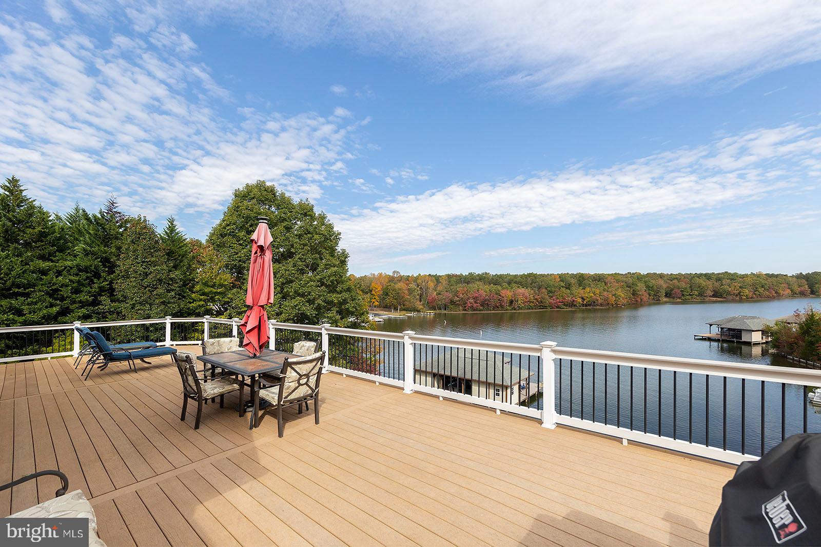 1069 Mitchell Point Road Mineral, VA 23117 - Photo 62 of 77 Views of lake from deck
