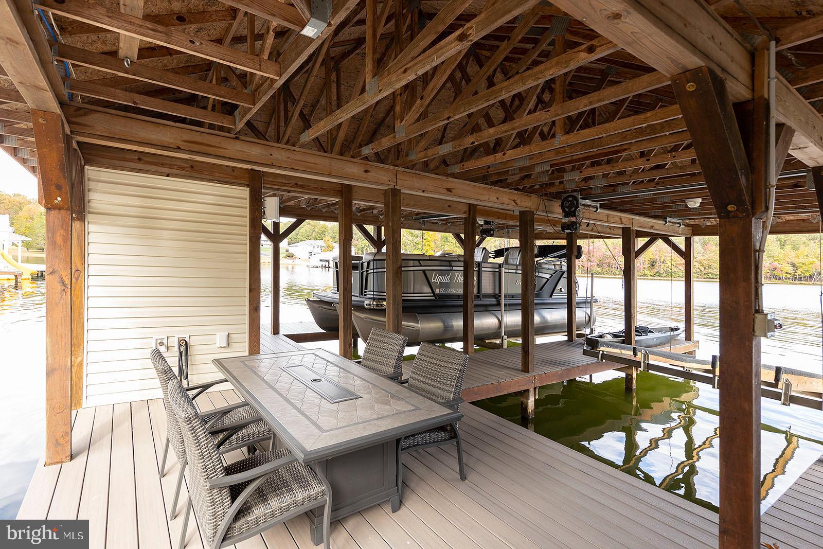 1069 Mitchell Point Road Mineral, VA 23117 - Photo 69 of 77 Covered area of boathouse