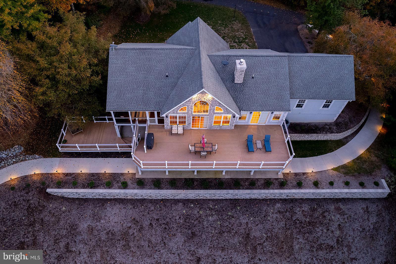 1069 Mitchell Point Road Mineral, VA 23117 - Photo 7 of 77 Upper & lower level decks on exterior rear