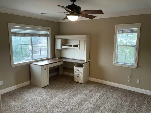 a balcony with an outdoor space