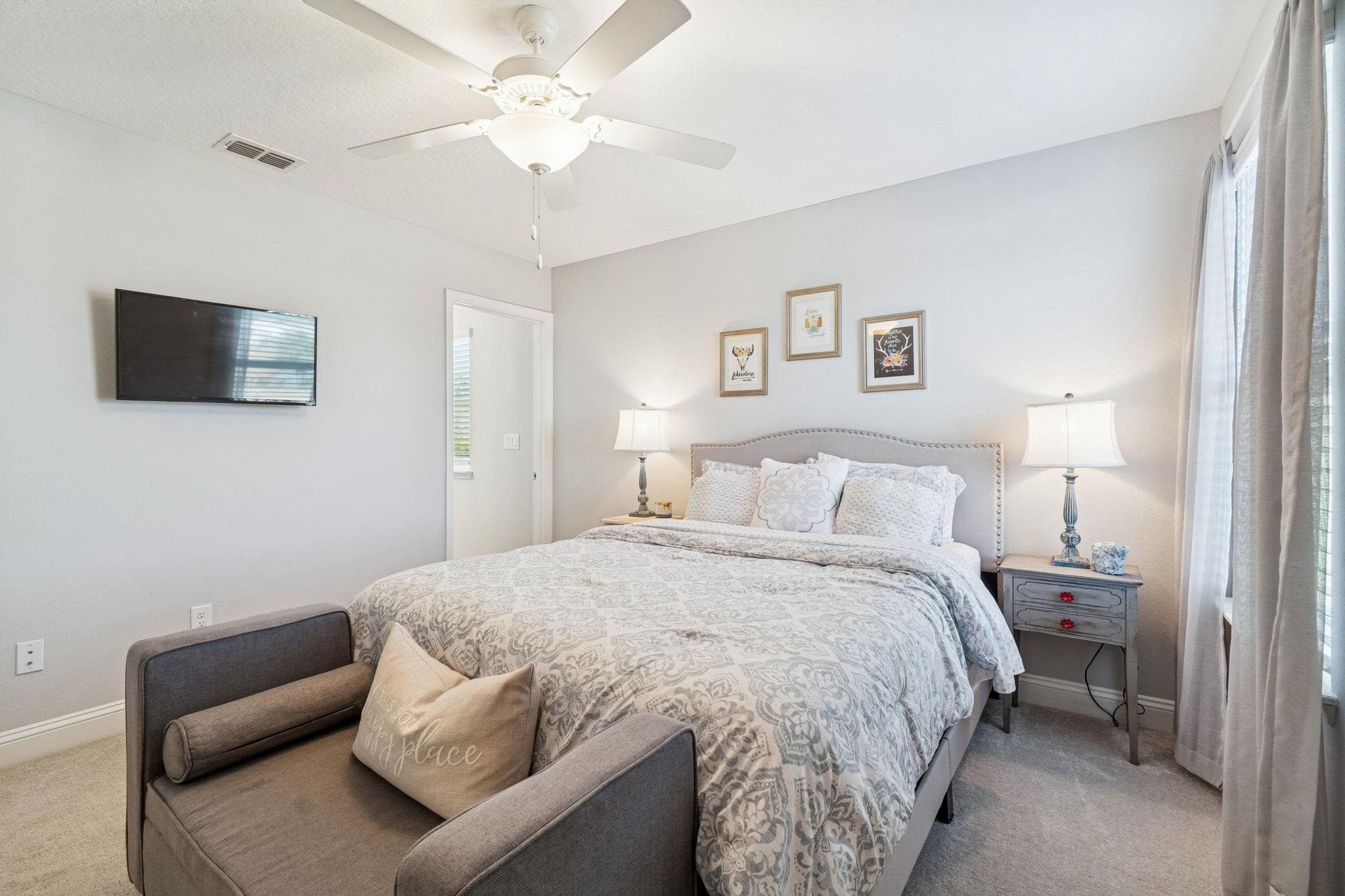 262 Killarney Avenue St. Johns, FL 32259 - Photo 58 of 100 Carpeted bedroom with a ceiling fan and baseboards