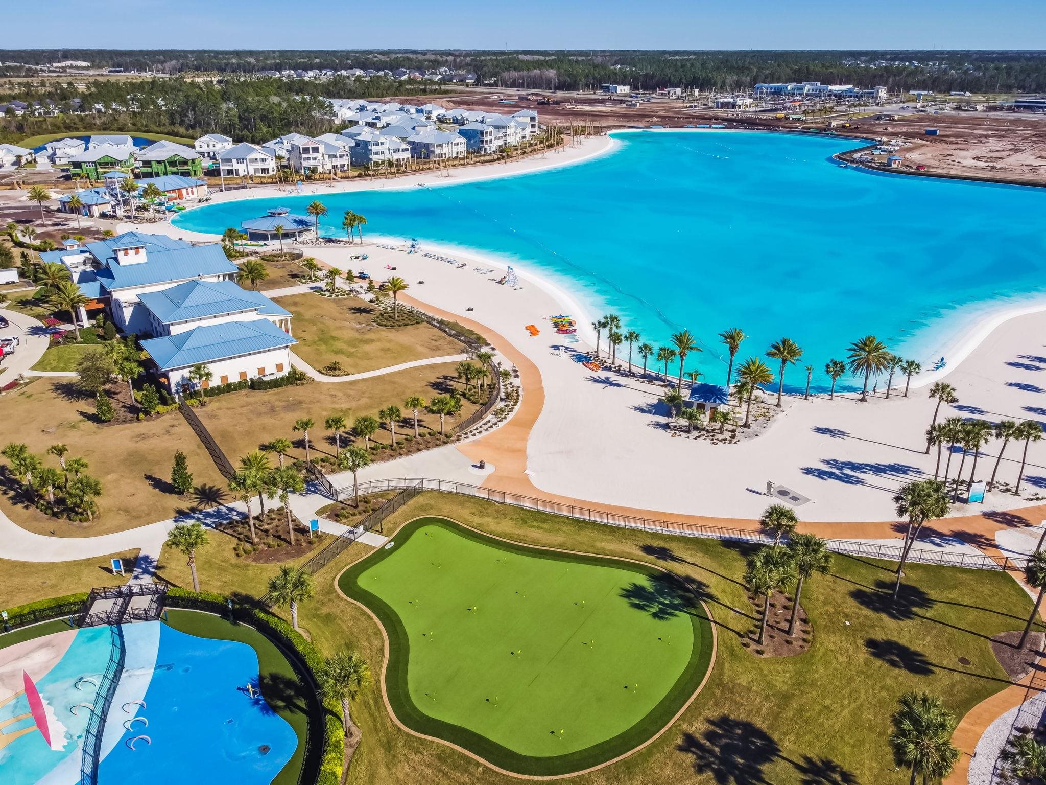 262 Killarney Avenue St. Johns, FL 32259 - Photo 84 of 100 Bird's eye view of a pool and expansive beach