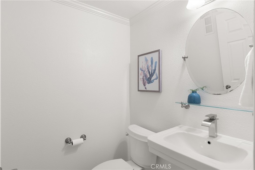 20 Havenwood Irvine, CA 92614 - Photo 9 of 34 Half bath Downstairs. New sink and faucet