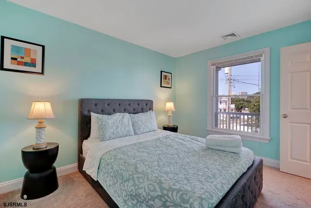 a view of balcony with furniture