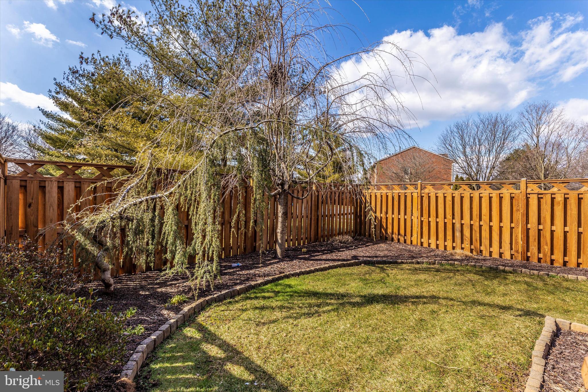 8001 Broken Reed Court Frederick, MD 21701 - Photo 41 of 59 Exterior Back Weeping Cherry Tree