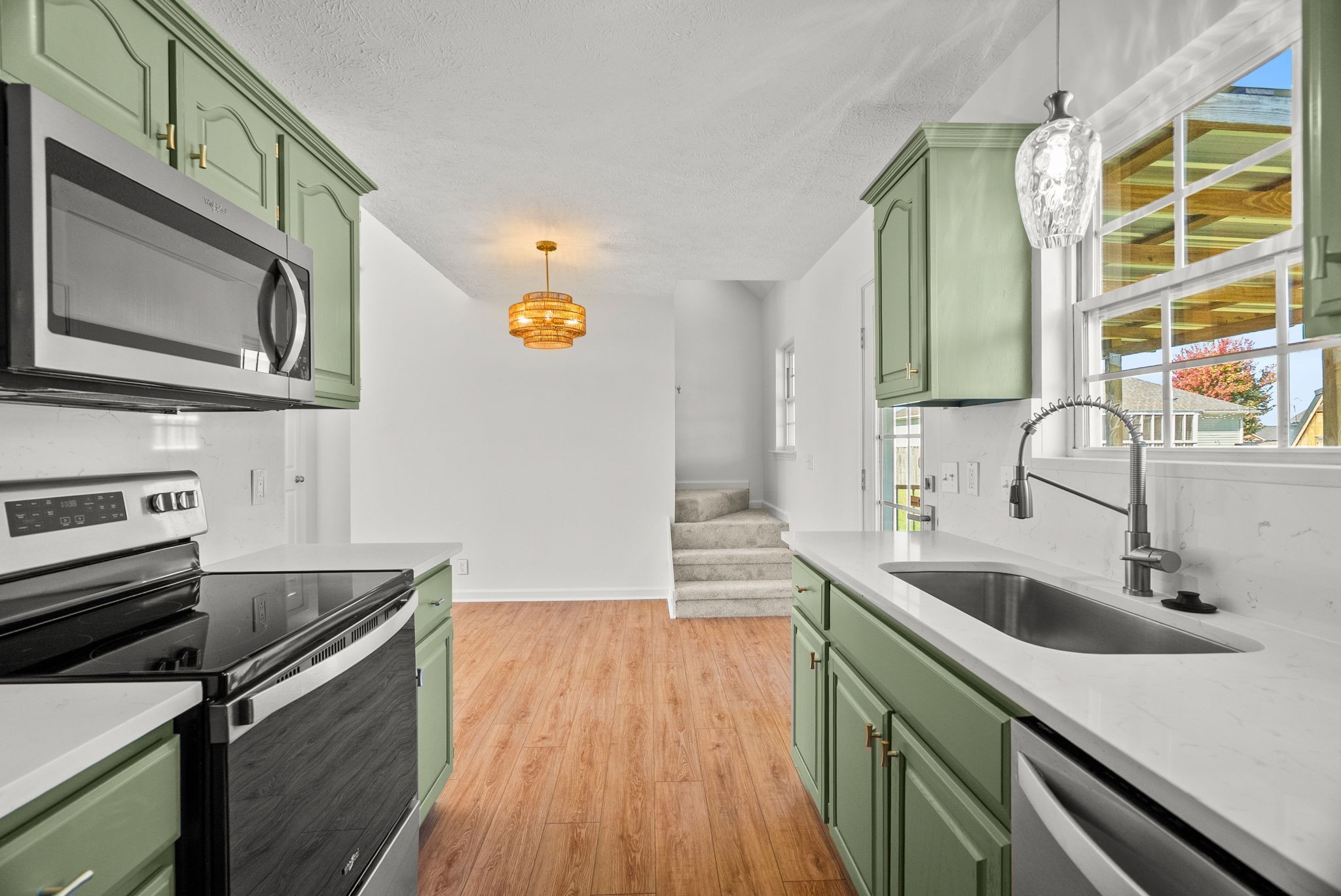 116 Chad Street East Portland, TN 37148 - Photo 17 of 34 a kitchen that has a sink and a stove