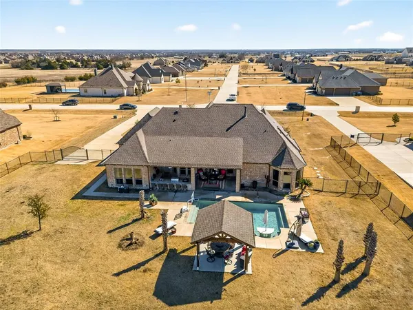 a view of a swimming pool and an ocean view