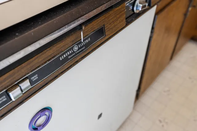 a close up of a wall