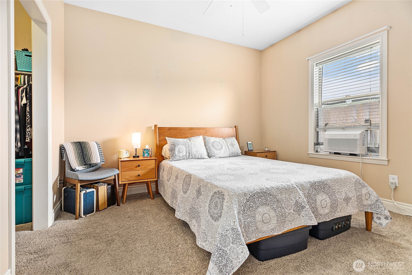 1991 Alder Street, Unit 204 Ferndale, WA 98248 - Photo 12 of 27 a bedroom with a bed and chair