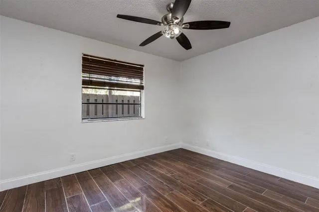 wooden floor in an empty room